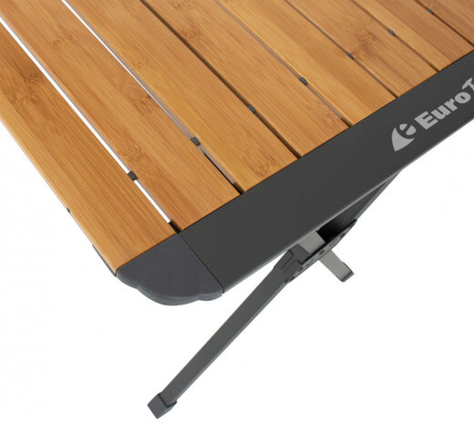 campingtafel Chamberry 70 x 110 x 70 cm bamboe bruin
