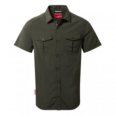 outdoor T-shirt Adventure II heren donkergroen maat M