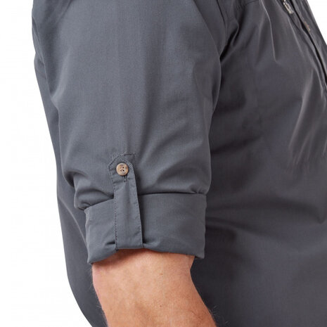 outdoorshirt Kiwi Boulder heren donkergroen maat S
