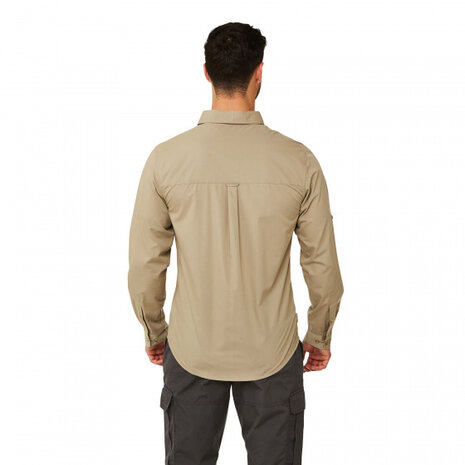 outdoorshirt Kiwi Boulder heren beige maat S