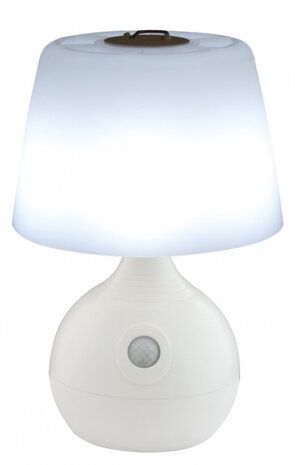 camping-tafellamp Venus Sensor 30 lumen 16 x 24 cm wit
