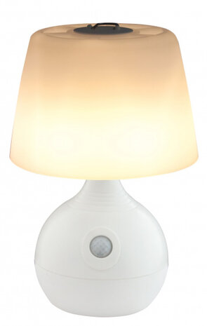 camping-tafellamp Venus Sensor 30 lumen 16 x 24 cm wit