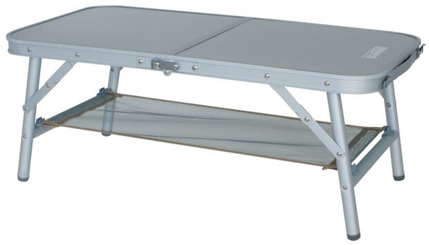 campingtafel St. Remy 80 x 60 x 40 cm aluminium grijs