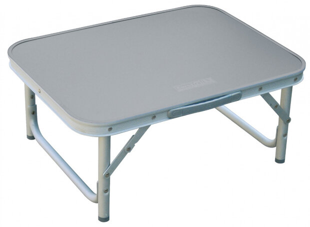 campingtafel Sante 60 x 58 x 40 cm aluminium grijs