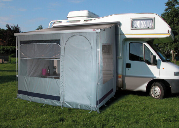 caravan luifel Narvik 300 x 190 cm polyester grijs