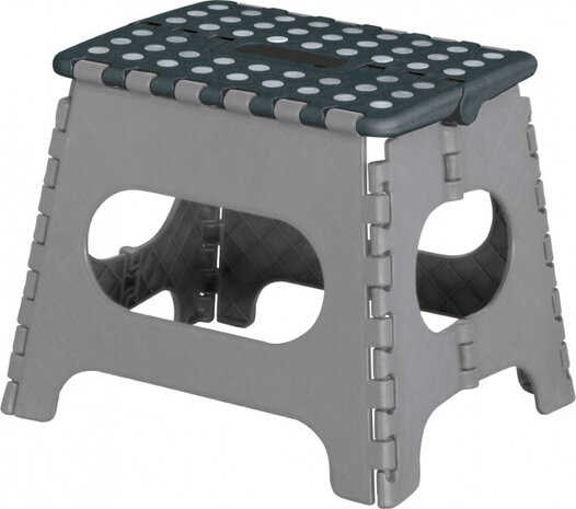 opstap Caravan opvouwbaar 33,5 x 27 cm PVC grijs
