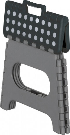 opstap Caravan opvouwbaar 33,5 x 27 cm PVC grijs