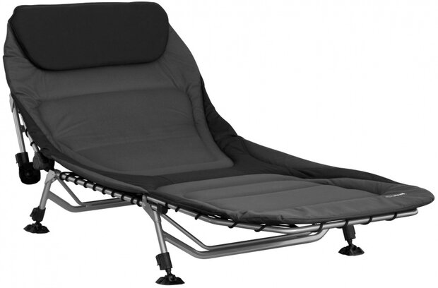 ligbed Masterbed 205 x 95 cm staal/polyester grijs