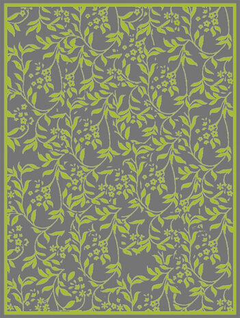 grondzeil Relax 200 x 180 cm polyester antraciet/groen