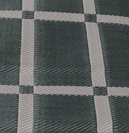 grondzeil Patio 250 x 300 cm polypropyleen zwart/grijs