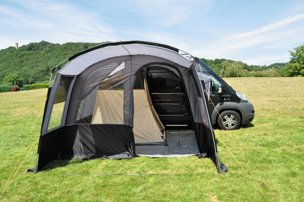 bustent Silverstone 2-persoons polyester/staal grijs