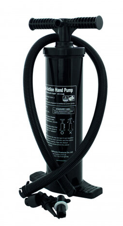 dubbelslagpomp 2 liter polyester 47 cm zwart 5-delig