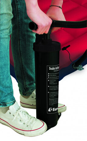 dubbelslagpomp 2 liter polyester 47 cm zwart 5-delig