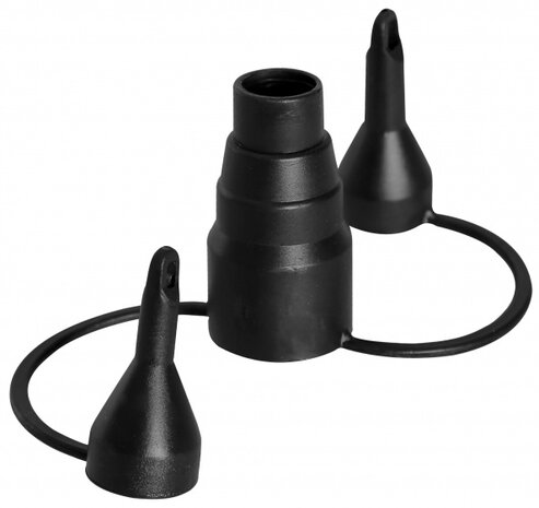 elektrische pomp 0,5/15 psi 26 cm zwart/geel 6-delig