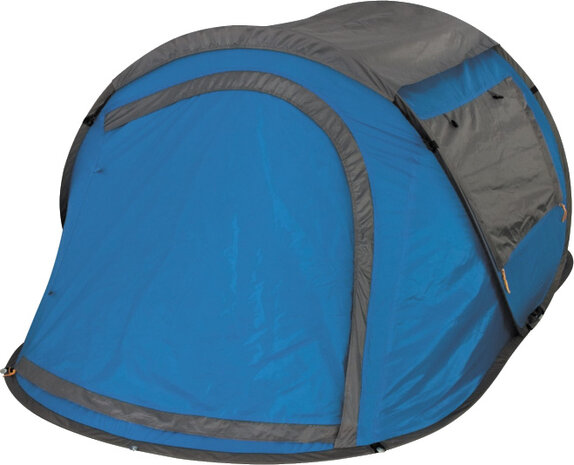 pop-up tent Packwood 2-persoons 230 x 130 cm blauw