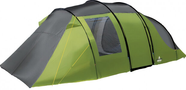 familietent Montana 6-persoons 640 cm groen/grijs