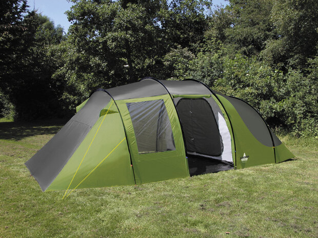 familietent Montana 6-persoons 640 cm groen/grijs