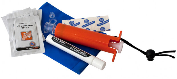 set sting &amp; bite Kit 8,5 x 9 cm polyester 11-delig