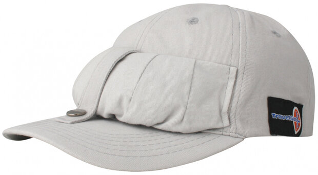 insectenwerende pet Netcap polykatoen grijs one-size