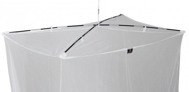 klamboe Cube 1-2 persoons polyester/mesh wit