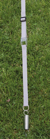 stormbespanning luifels 78 cm polyester grijs 7-delig