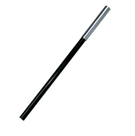 stokdeel Fiberglas 11 m x 70 cm fiberglas zwart