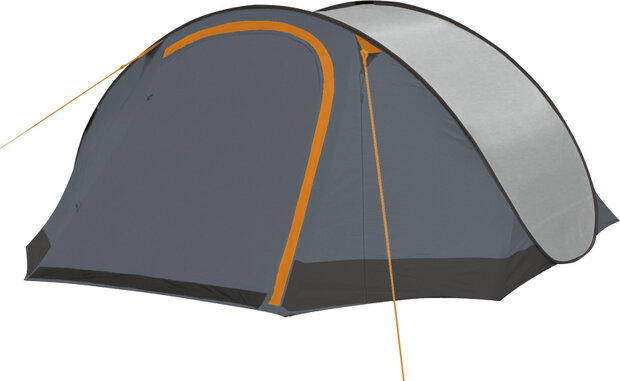 pop-up tent Jump 3-persoons 240 x 230 x 100 cm grijs