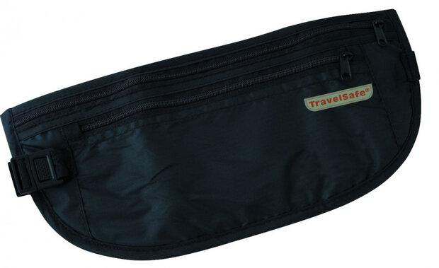 heuptas 30 cm polyester zwart
