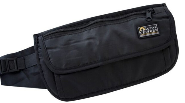 heuptas 22 cm polyester zwart