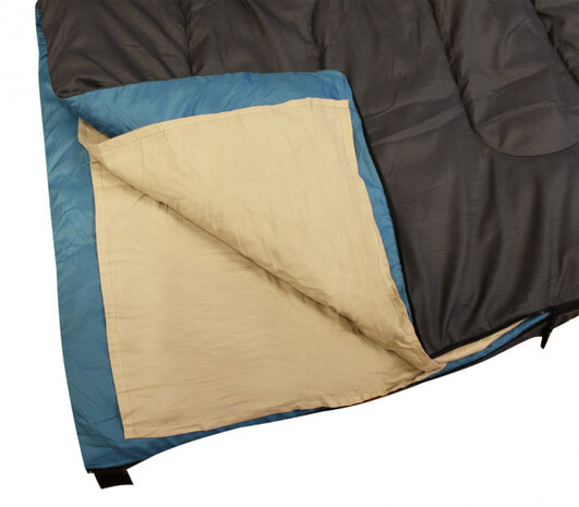 lakenzak Cotton Inlet envelop katoen grijs/beige