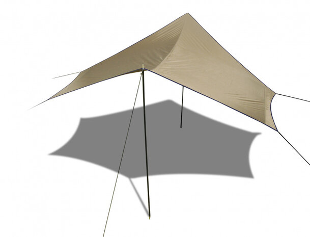 tarp Hardin 325 x 325 cm polyester safari/navy