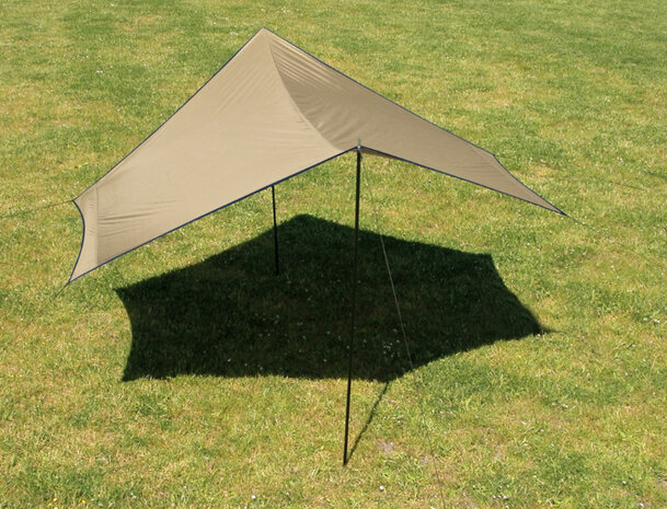 tarp Hardin 325 x 325 cm polyester safari/navy