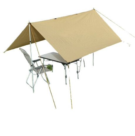 tarp 4 400 x 300 cm polyester/katoen/BTC bruin