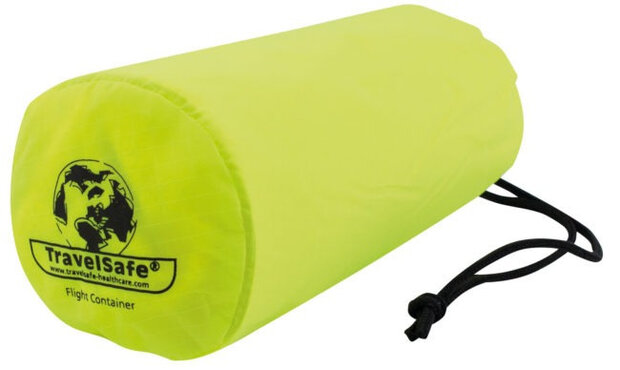 transporthoes backpack 85 liter polyester geel