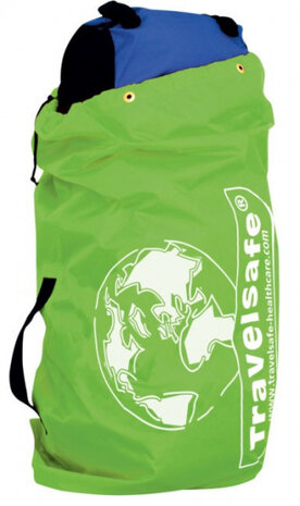 transporthoes backpack 85 liter polyester groen