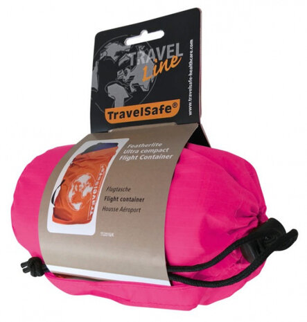 transporthoes backpack 85 liter polyester roze