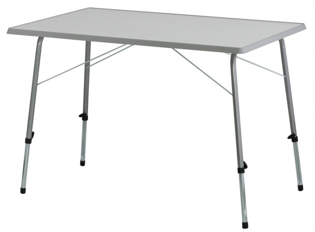 campingtafel Vence 100 x 68 cm sevelit/staal grijs