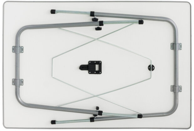 campingtafel Vence 100 x 68 cm sevelit/staal grijs