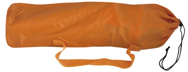 campingstoel Ardeche junior 34 x 27 cm staal oranje