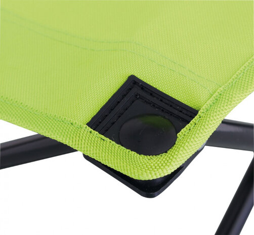 kinderstoel Lille 47 x 30 cm polyester/staal lime
