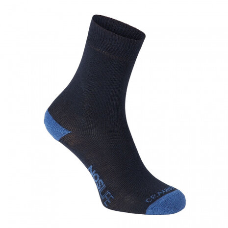 sokken NosiLife dames navy maat 38-41 twin-pack