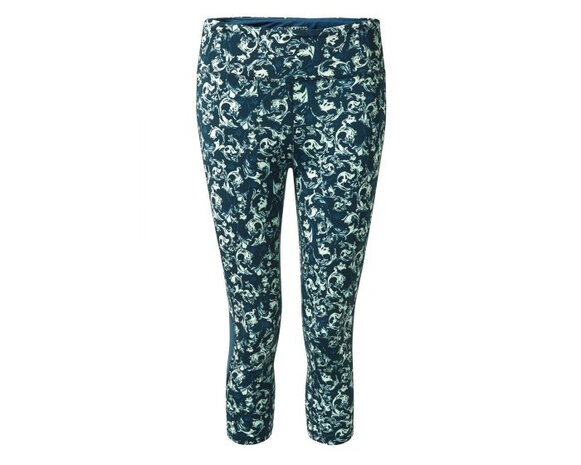 legging NosiLife Luna dames polyester donkerblauw/wit mt 42
