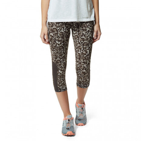 legging NosiLife Luna dames polyester bruin mt 38