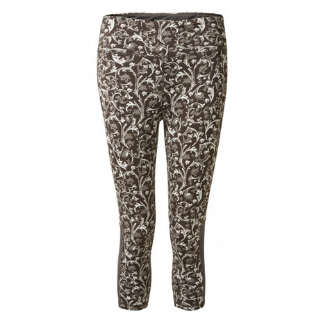 legging NosiLife Luna dames polyester bruin mt 40