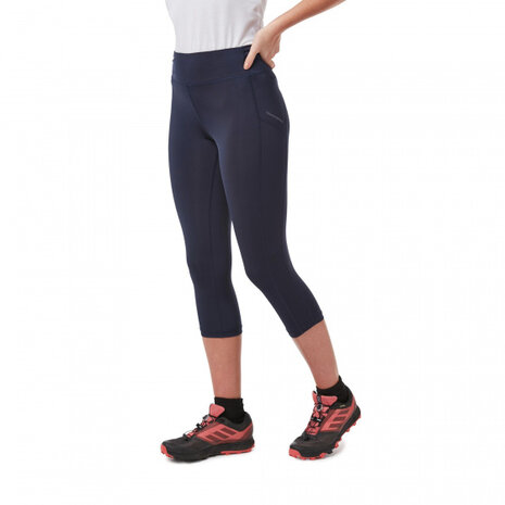 legging NosiLife Luna dames polyester donkerblauw mt 34