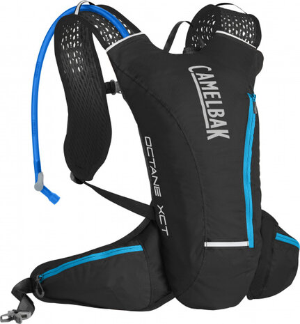 drinkrugzak Octane XCT 42 cm nylon zwart/blauw