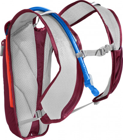 drinkrugzak Octane Dart 31,5 cm nylon rood/grijs