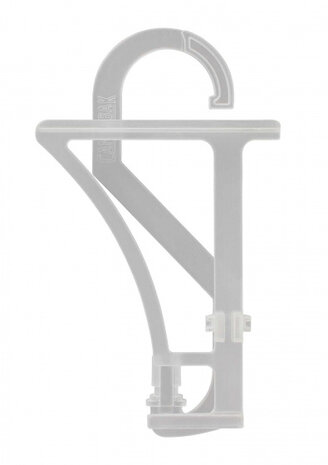 reservoirdroger 15 x 9 cm grijs