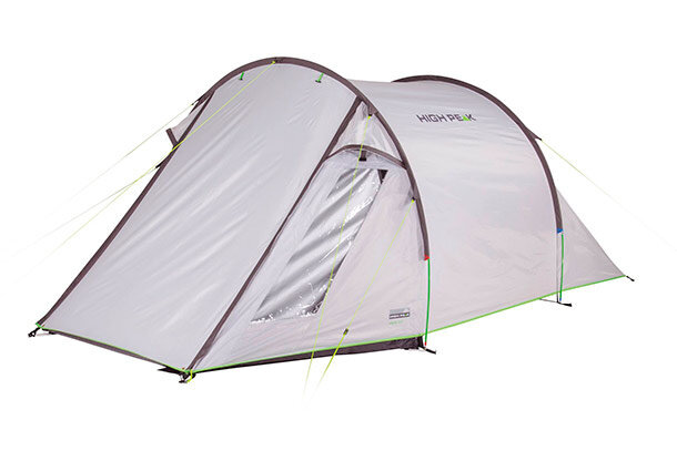 tunneltent Ascoli 3-persoons 360 x 180 x 130 cm grijs