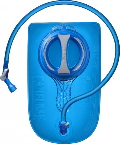 waterreservoir Crux 1,5 liter 30 x 18 cm PU blauw
